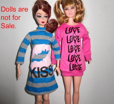 barbie fashionistas lavender kiss